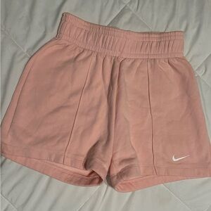 Nike Fleece Shorts - Pink, Size XS